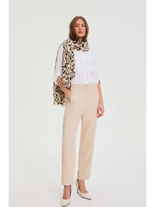 Moodo Šal u leopardskom uzorku bež Moodo