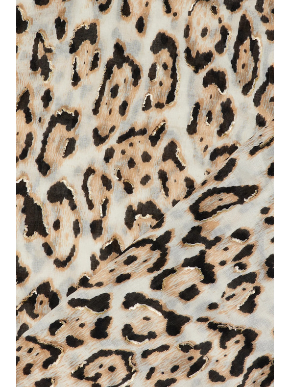 Moodo Šal u leopardskom uzorku bež Moodo