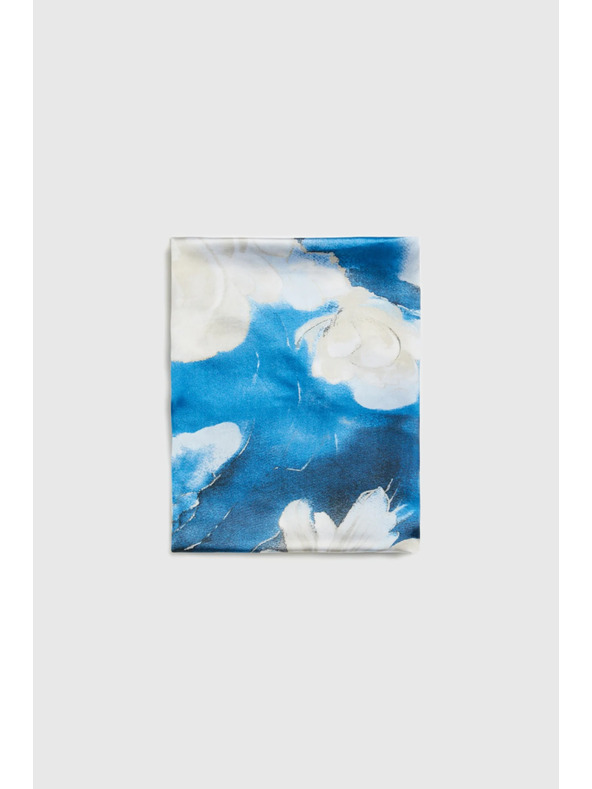 Moodo Šal s cvjetnim uzorkom svijetloplavi Moodo