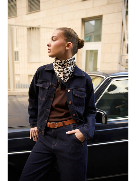 Moodo Maramka s leopardskim uzorkom smeđa Moodo