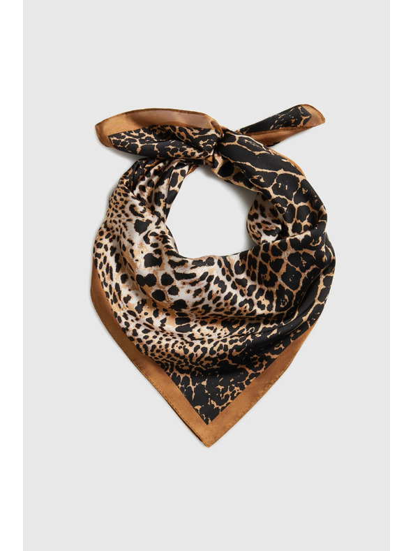 Moodo Maramka s leopardskim uzorkom smeđa Moodo