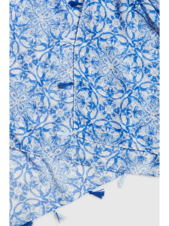 Moodo Šal s resama svijetloplavi Moodo