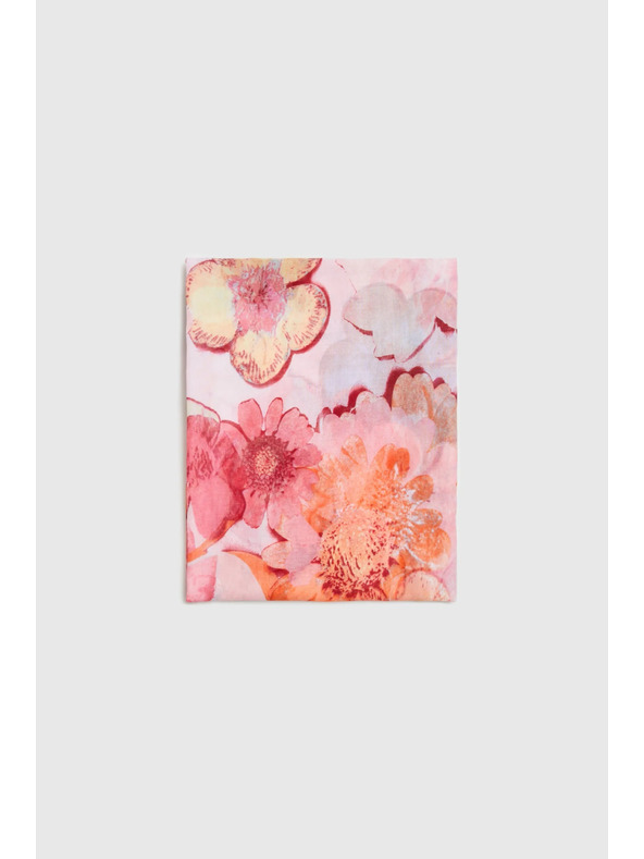 Moodo Šal s cvjetovima ružičast Moodo