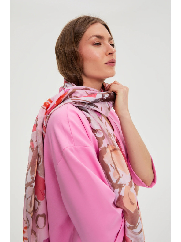 Moodo Šal ružičasti Moodo