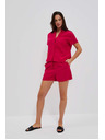 Moodo Jagodaste lanene kratke hlače Moodo