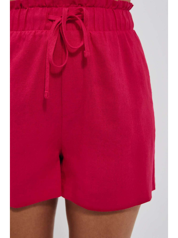 Moodo Jagodaste lanene kratke hlače Moodo