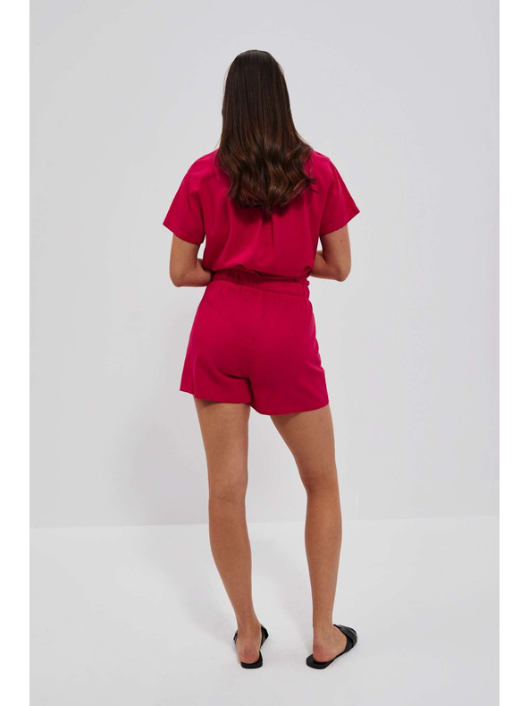Moodo Jagodaste lanene kratke hlače Moodo