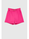 Moodo Fuksija kratke hlače s pojasom Moodo