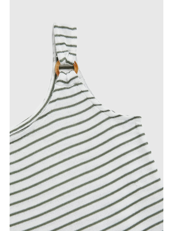 Moodo Bijeli prugasti top Moodo