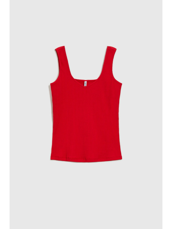 Moodo Rebrasti top crveni Moodo