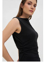 Moodo Glatki crni top Moodo