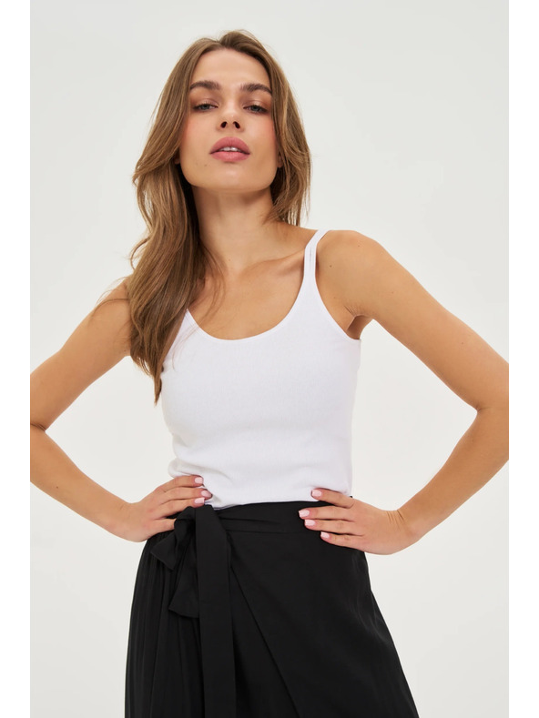 Moodo Pamučni top bijeli Moodo