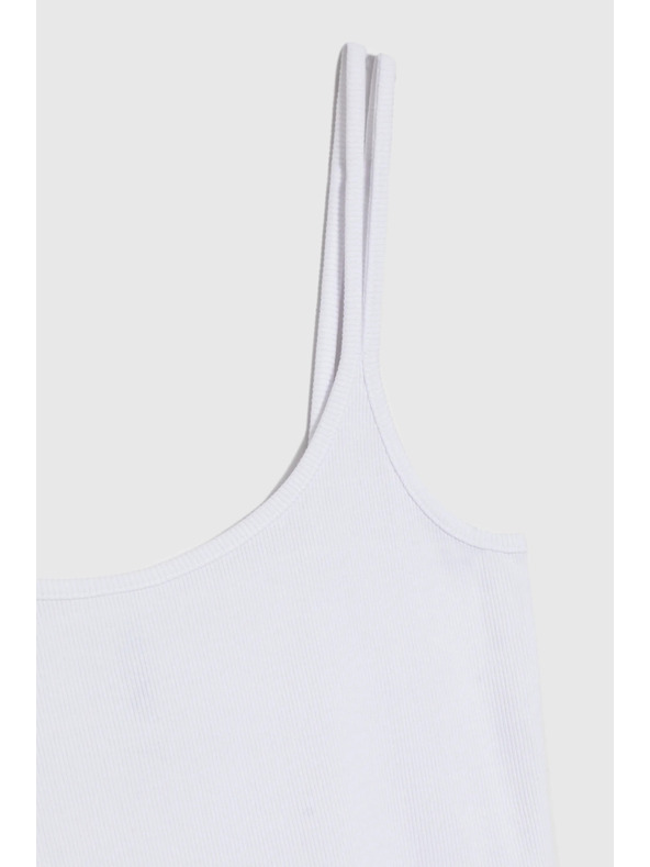 Moodo Pamučni top bijeli Moodo