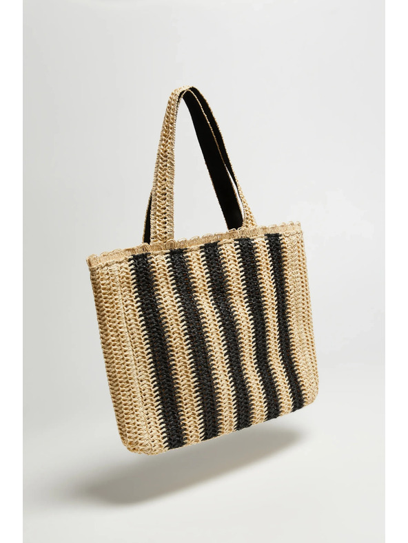 Moodo Velika prugasta torba Moodo