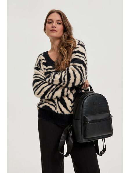 Moodo Crni ruksak Moodo