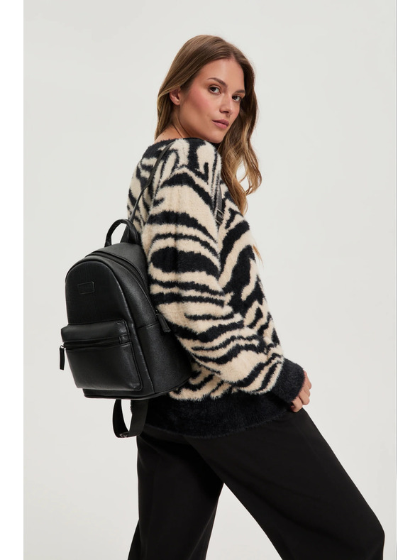 Moodo Crni ruksak Moodo