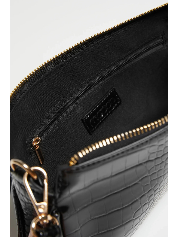 Moodo Dvostruka crna torba Moodo