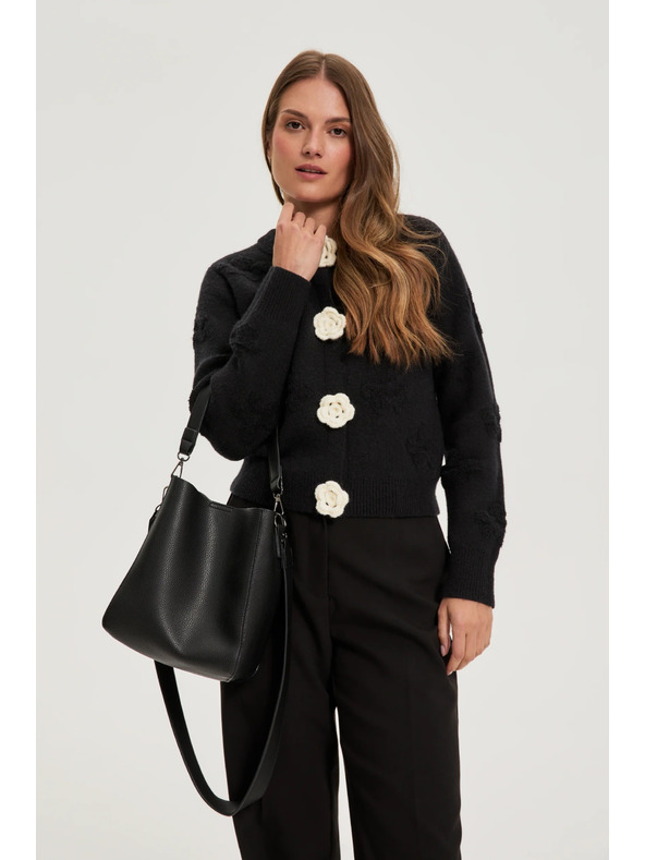 Moodo Crna torba preko ramena Moodo