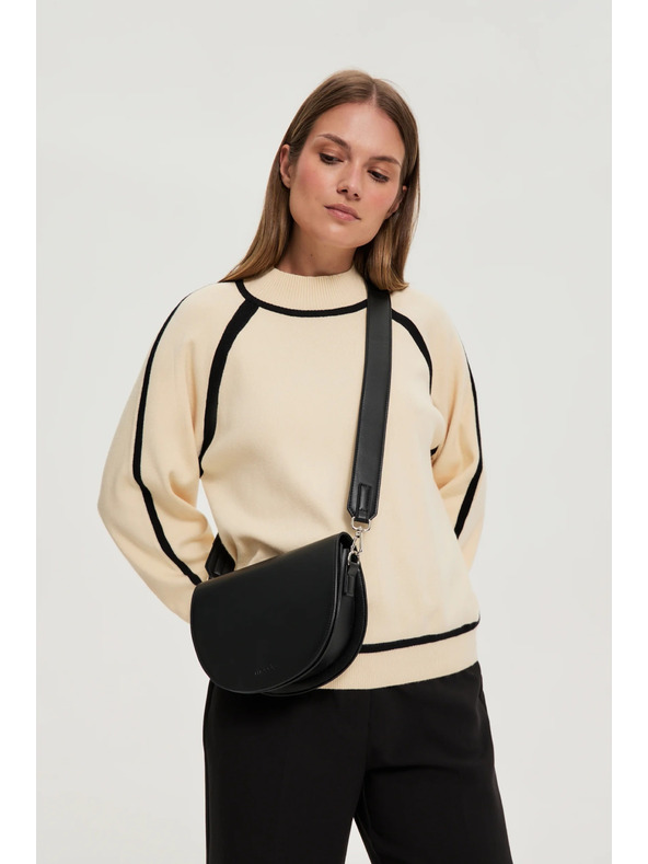 Moodo Crna crossbody torba Moodo