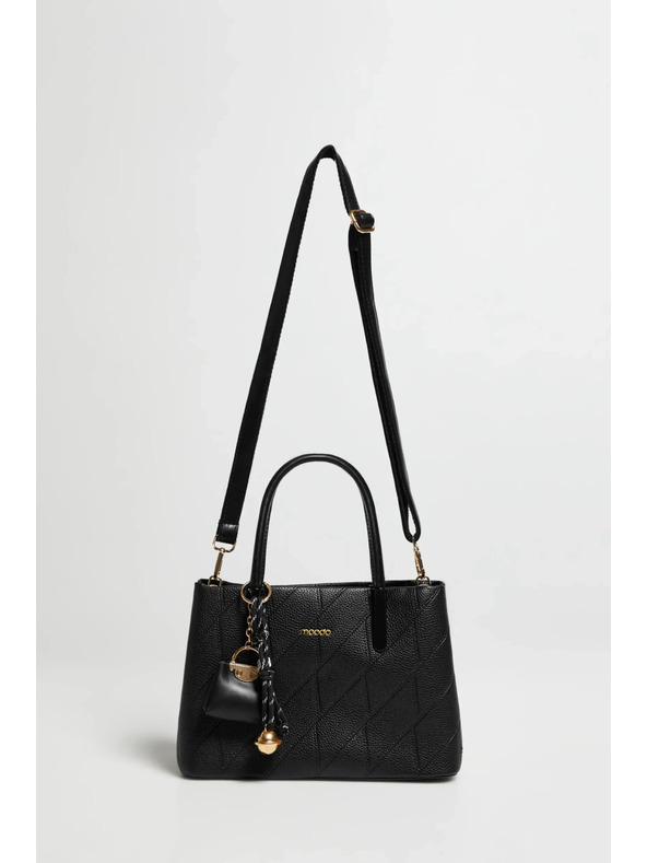 Moodo Crna torba s privjeskom Moodo