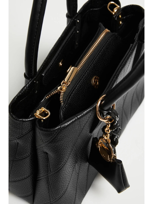 Moodo Crna torba s privjeskom Moodo