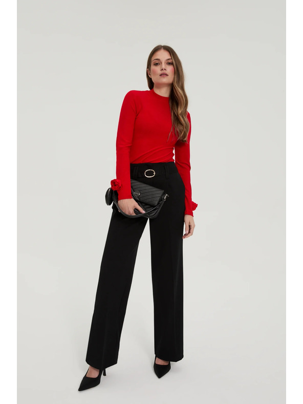 Moodo Crna torba s dvostrukom ručkom Moodo