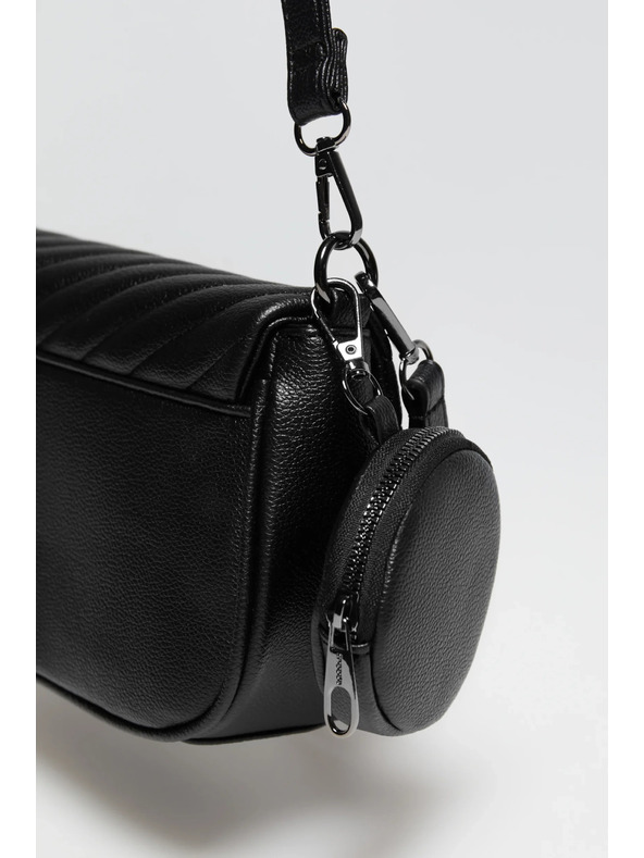 Moodo Crna torba s dvostrukom ručkom Moodo