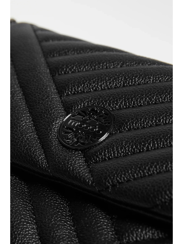 Moodo Crna torba s dvostrukom ručkom Moodo