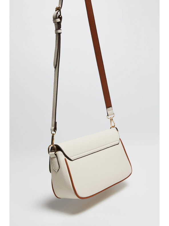 Moodo Bež torba s dugim remenjem Moodo