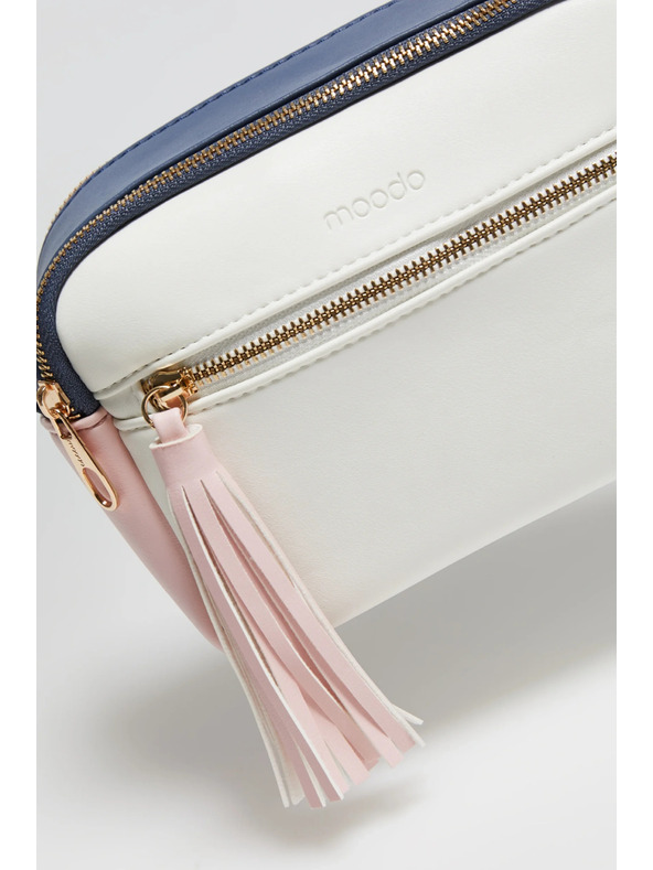 Moodo Bijela torba s dugom ručkom Moodo