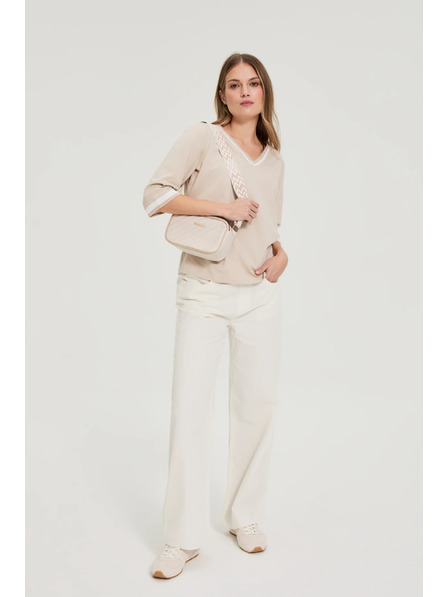 Moodo Bež crossbody torba Moodo