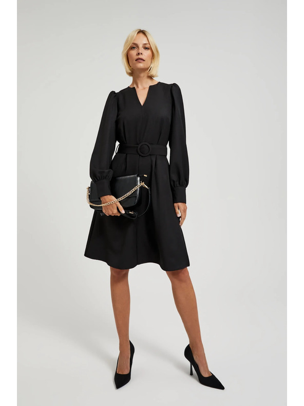 Moodo Elegantna crna torba s lancem Moodo