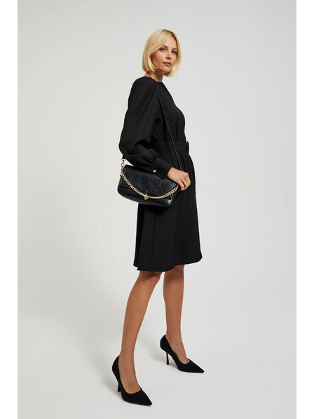 Moodo Elegantna crna torba s lancem Moodo