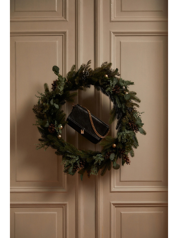 Moodo Elegantna crna torba s lancem Moodo