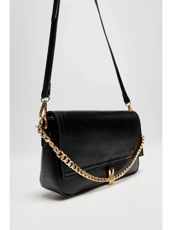 Moodo Elegantna crna torba s lancem Moodo