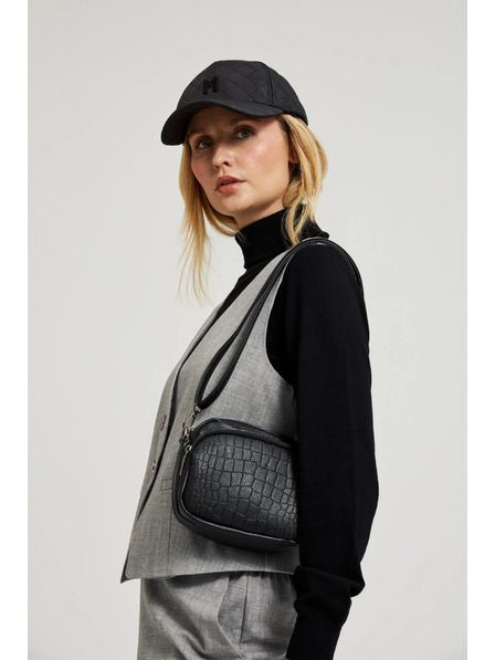 Moodo Mala crna torba od ekokože Moodo