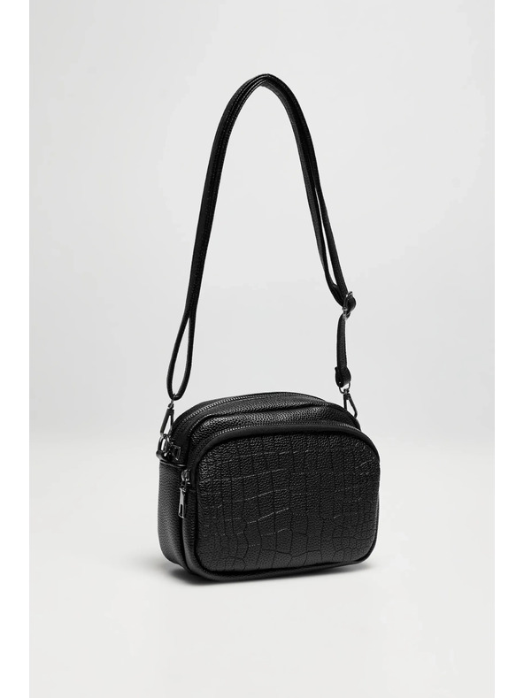 Moodo Mala crna torba od ekokože Moodo