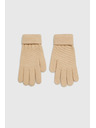 Moodo Pletene bež rukavice Moodo