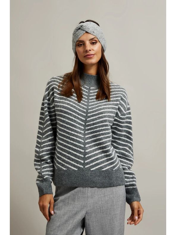 Moodo Topla traka za glavu siva Moodo