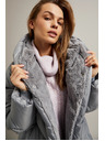 Moodo Jakna s prošivanjem siva Moodo