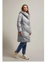 Moodo Jakna s prošivanjem siva Moodo