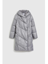 Moodo Jakna s prošivanjem siva Moodo