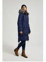 Moodo Zimska prošivena jakna plava Moodo