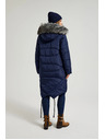 Moodo Zimska prošivena jakna plava Moodo