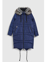 Moodo Zimska prošivena jakna plava Moodo