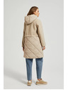 Moodo Jakna s uklonjivom kapuljačom bež Moodo