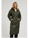 Moodo Prošivena jakna s pojasom maslinasta Moodo
