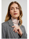Moodo Jednostavni elegantni blejzer dugih rukava sivi Moodo