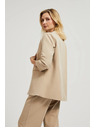 Moodo Sako sa naboranim 3/4 rukavom bež Moodo