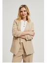Moodo Sako sa naboranim 3/4 rukavom bež Moodo